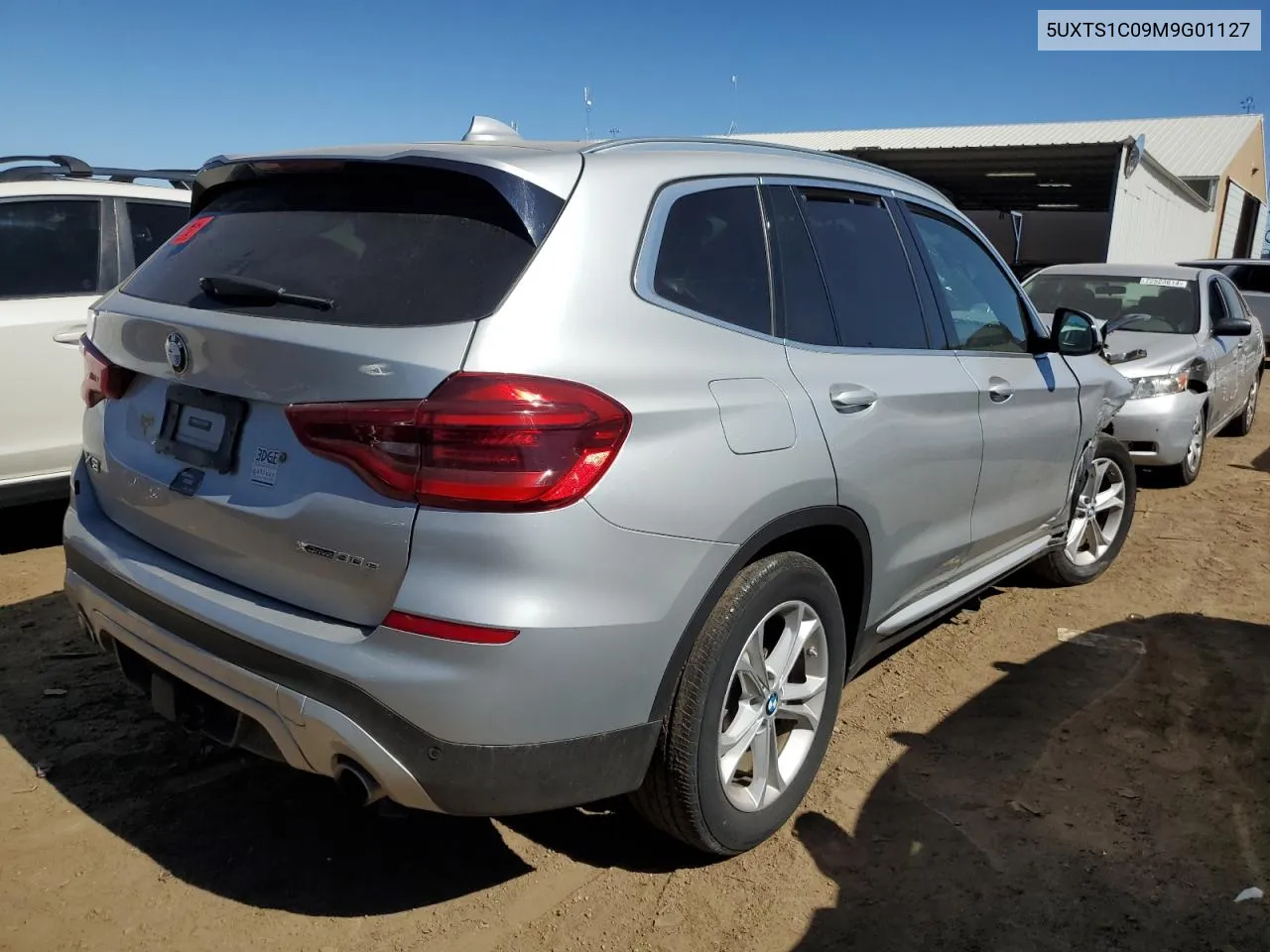 2021 BMW X3 xDrive30E VIN: 5UXTS1C09M9G01127 Lot: 72723444