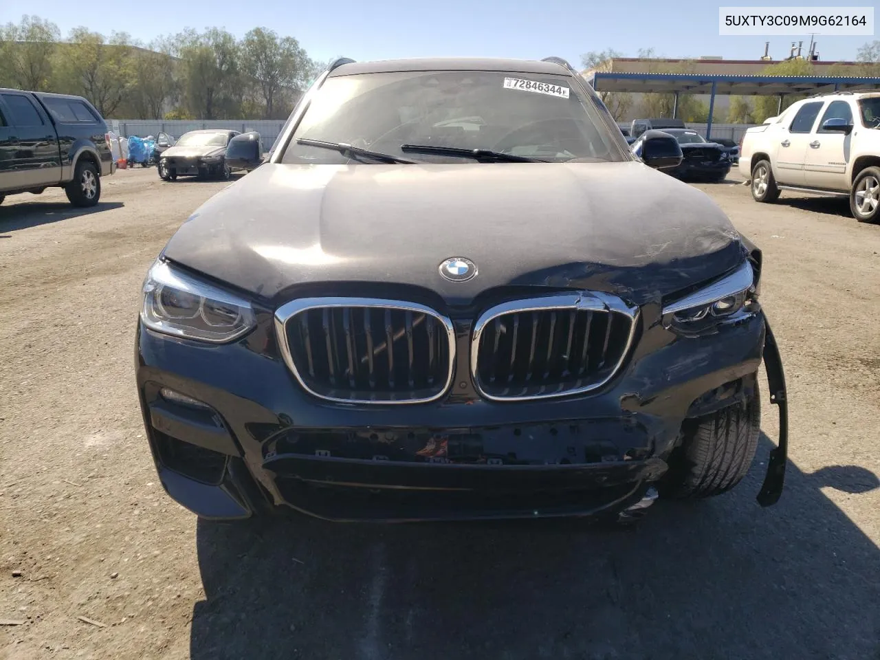 2021 BMW X3 Sdrive30I VIN: 5UXTY3C09M9G62164 Lot: 72846344