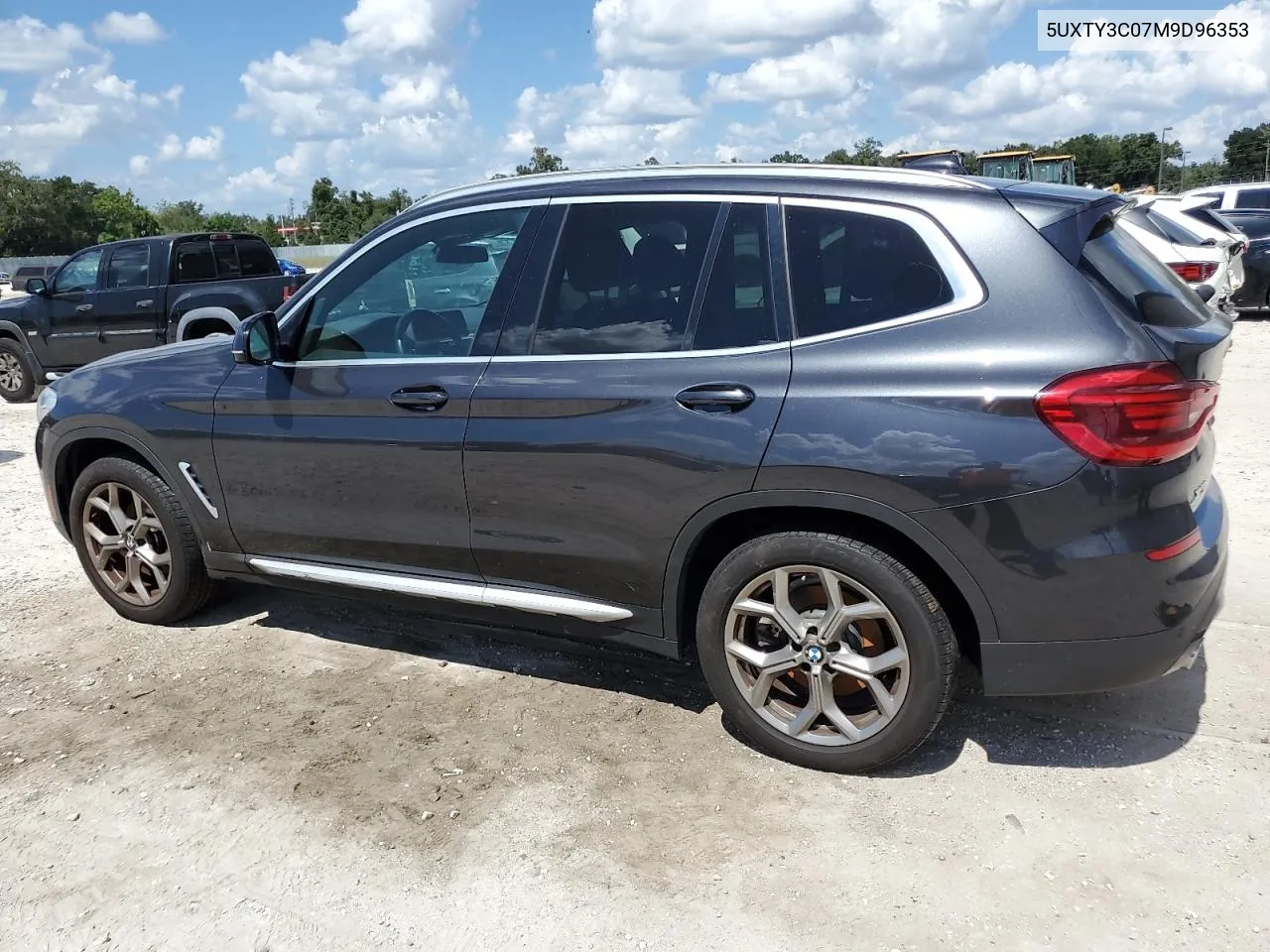 2021 BMW X3 Sdrive30I VIN: 5UXTY3C07M9D96353 Lot: 72900344