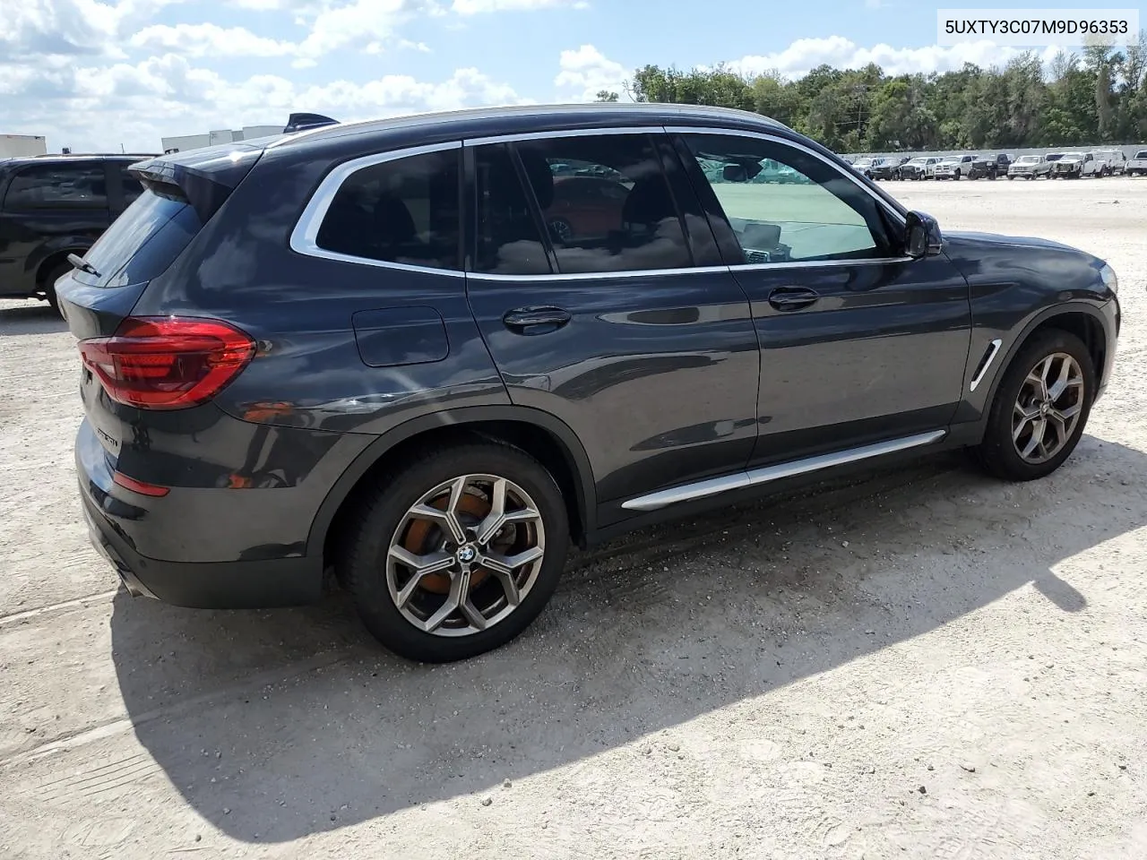 2021 BMW X3 Sdrive30I VIN: 5UXTY3C07M9D96353 Lot: 72900344