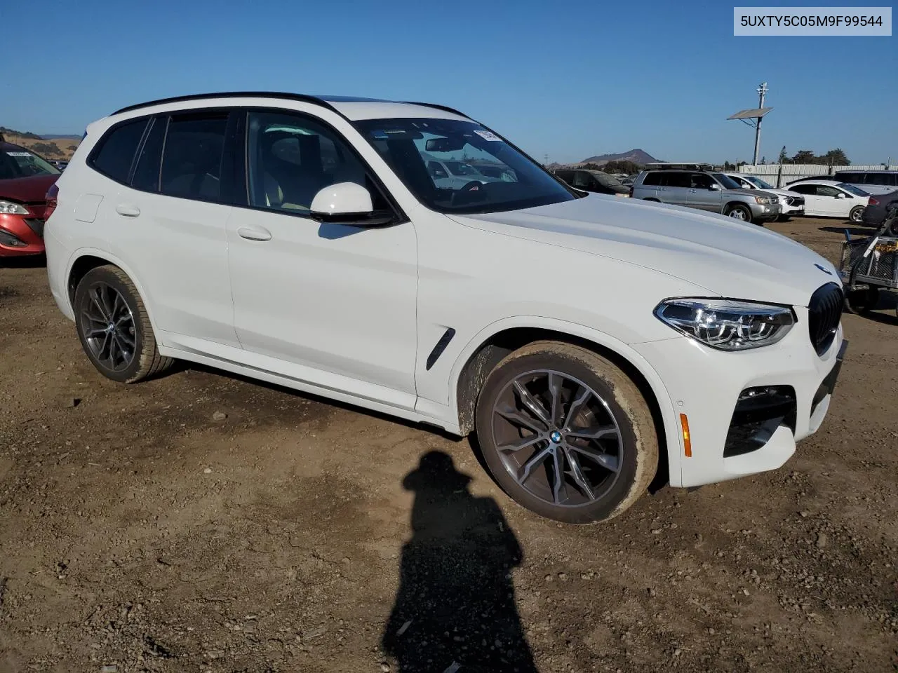 2021 BMW X3 xDrive30I VIN: 5UXTY5C05M9F99544 Lot: 72994354