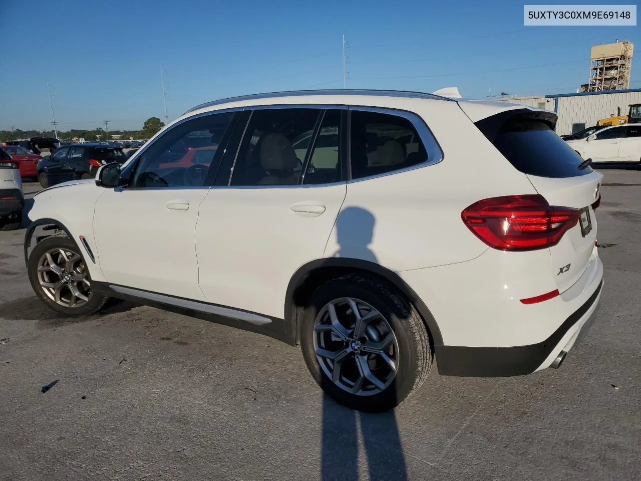 2021 BMW X3 Sdrive30I VIN: 5UXTY3C0XM9E69148 Lot: 73015914