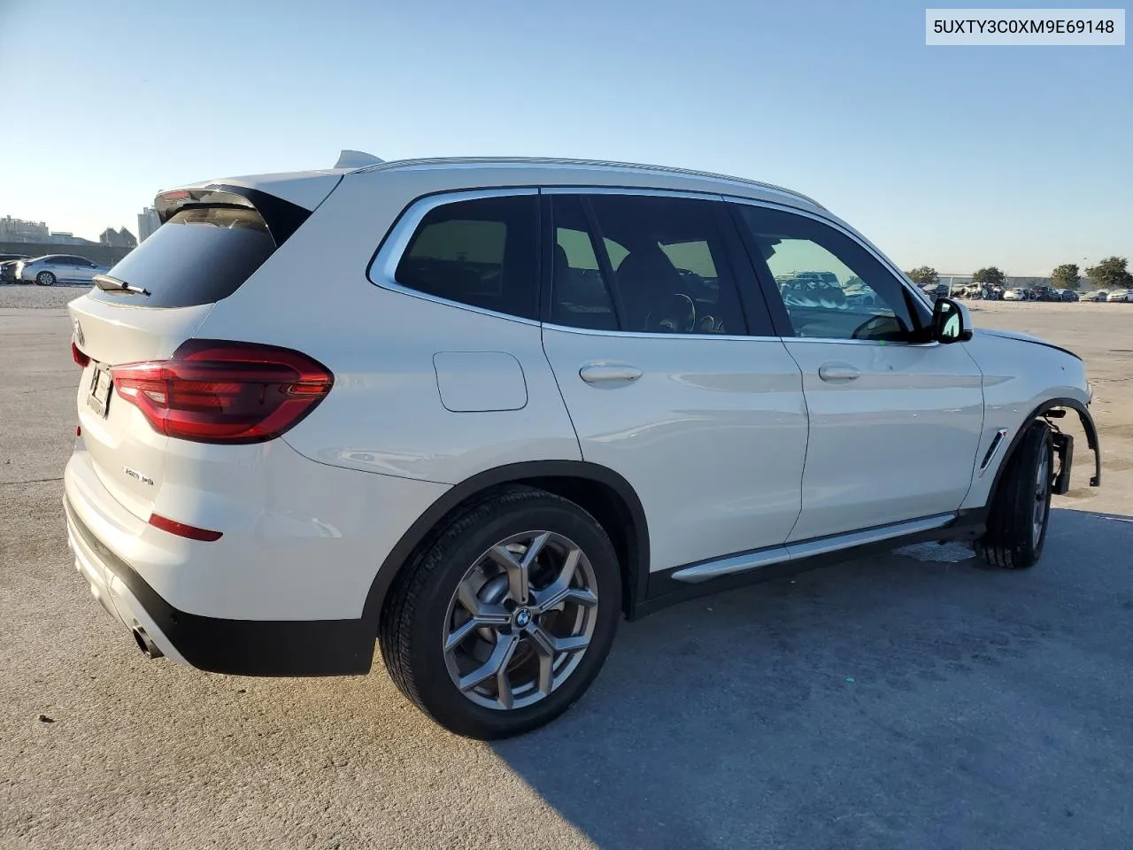 2021 BMW X3 Sdrive30I VIN: 5UXTY3C0XM9E69148 Lot: 73015914