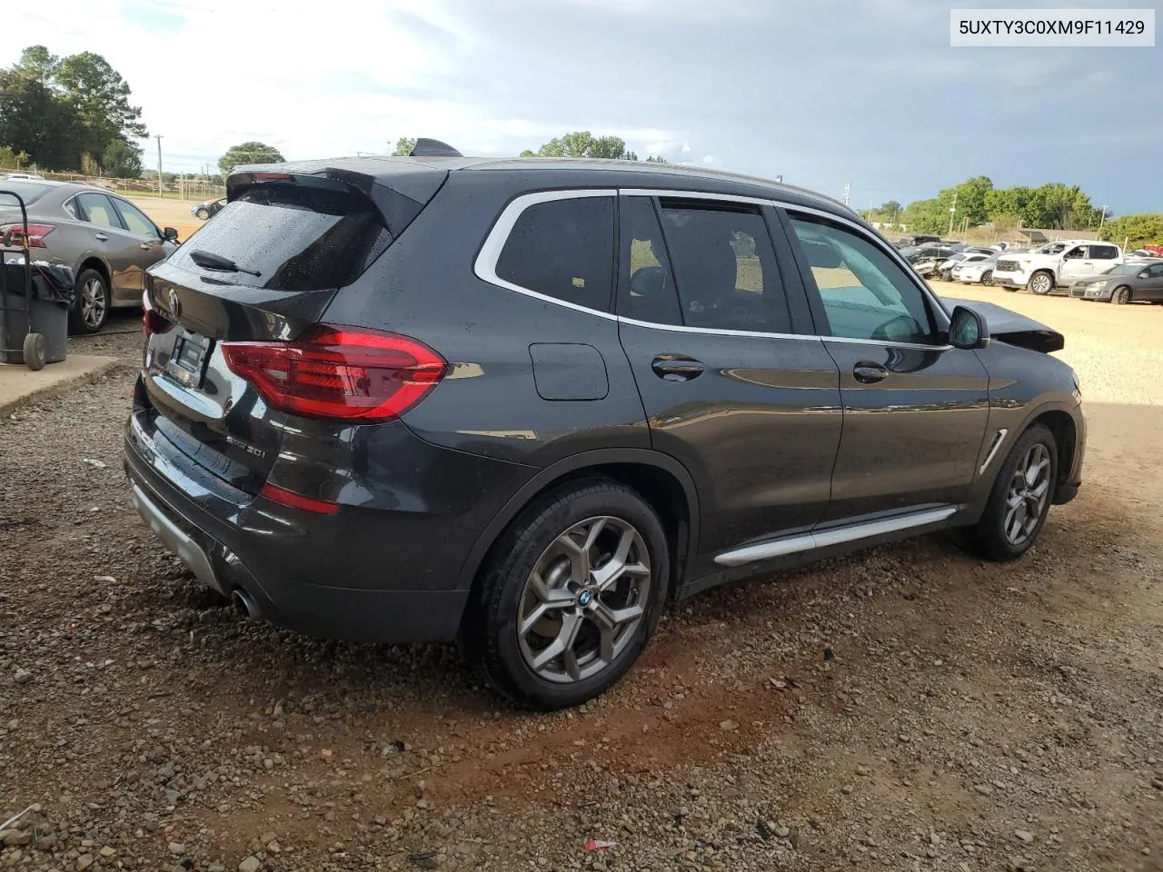 5UXTY3C0XM9F11429 2021 BMW X3 Sdrive30I