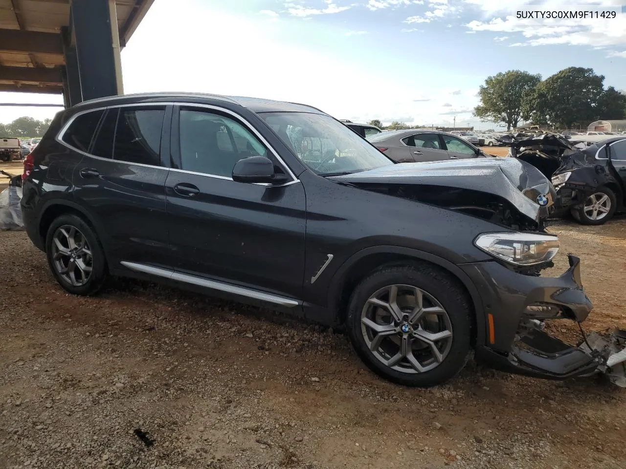 2021 BMW X3 Sdrive30I VIN: 5UXTY3C0XM9F11429 Lot: 73243214