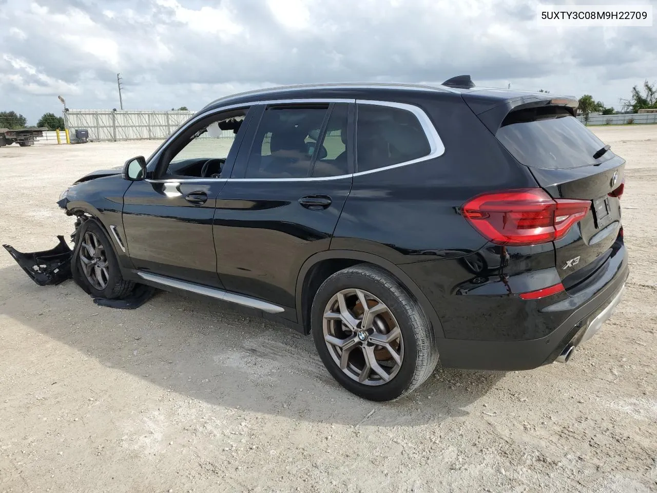 2021 BMW X3 Sdrive30I VIN: 5UXTY3C08M9H22709 Lot: 73376504