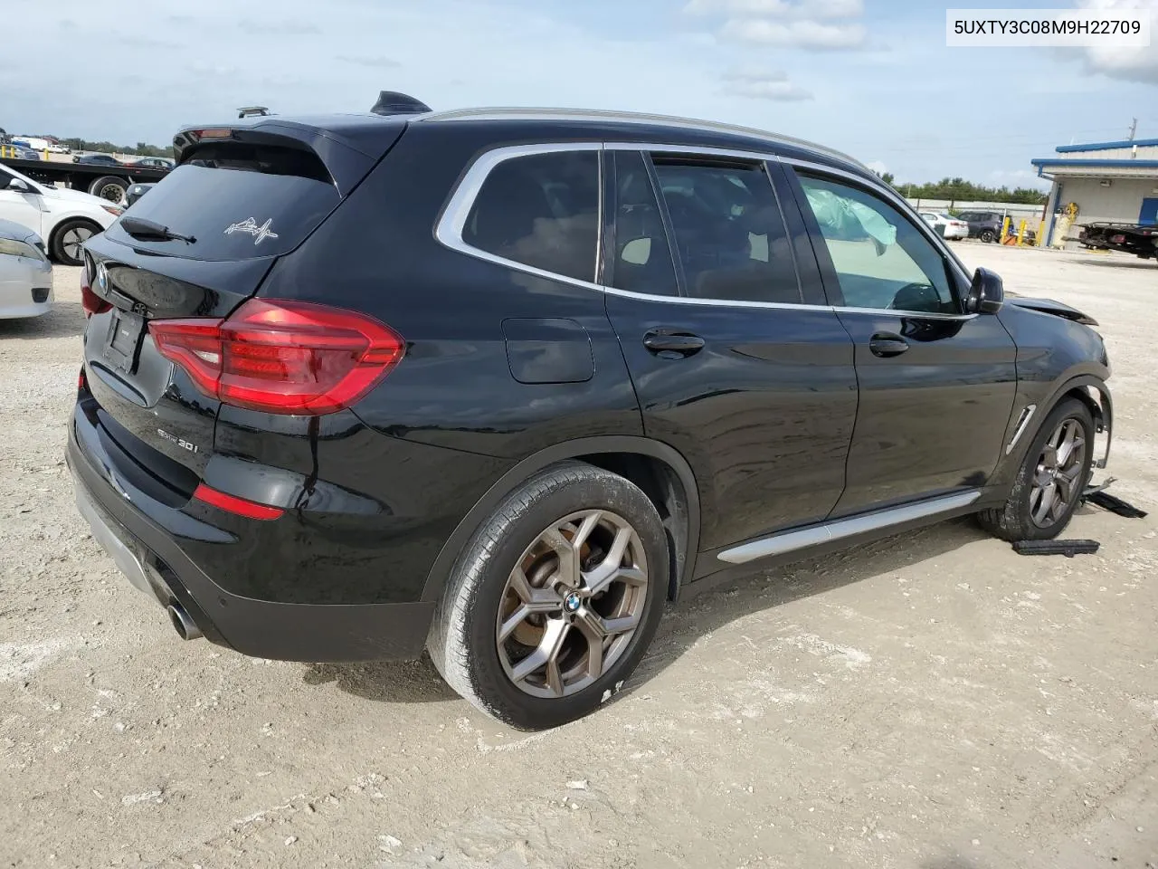 2021 BMW X3 Sdrive30I VIN: 5UXTY3C08M9H22709 Lot: 73376504