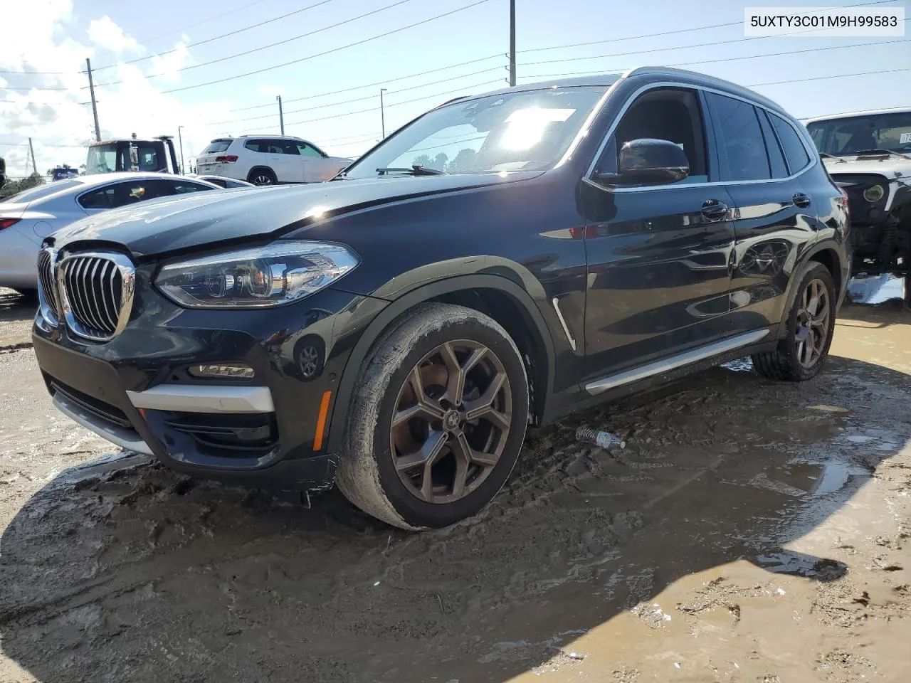 2021 BMW X3 Sdrive30I VIN: 5UXTY3C01M9H99583 Lot: 73811964