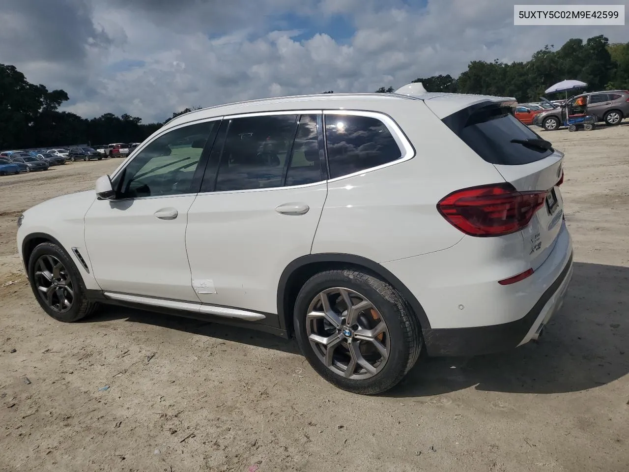 2021 BMW X3 xDrive30I VIN: 5UXTY5C02M9E42599 Lot: 73869654