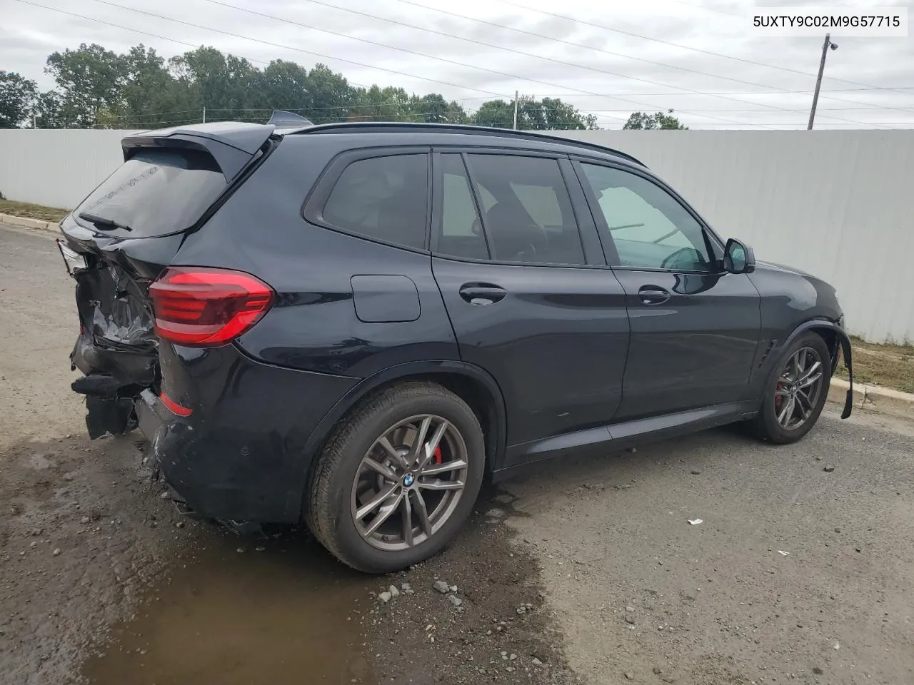 2021 BMW X3 xDrivem40I VIN: 5UXTY9C02M9G57715 Lot: 73870364