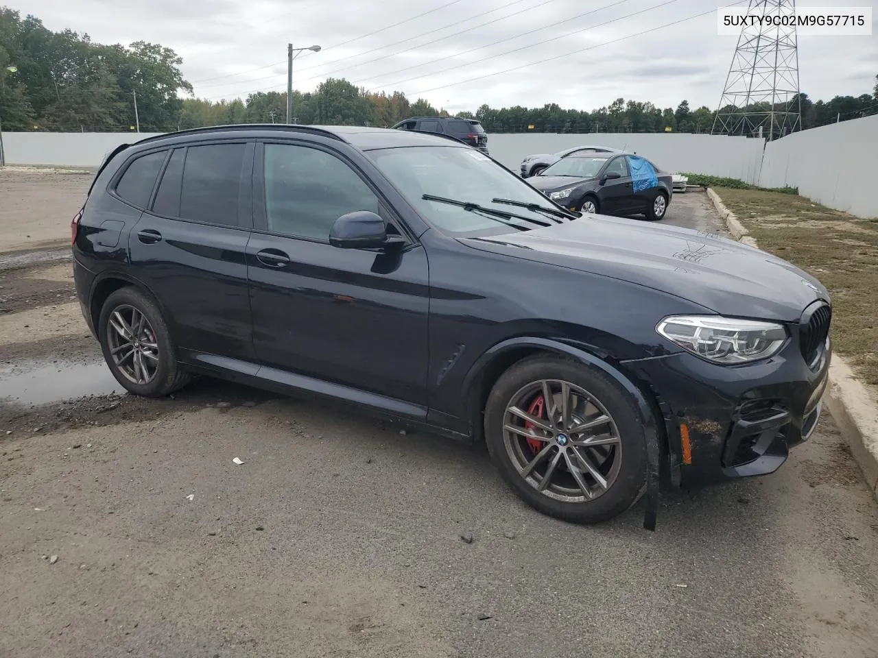 5UXTY9C02M9G57715 2021 BMW X3 xDrivem40I