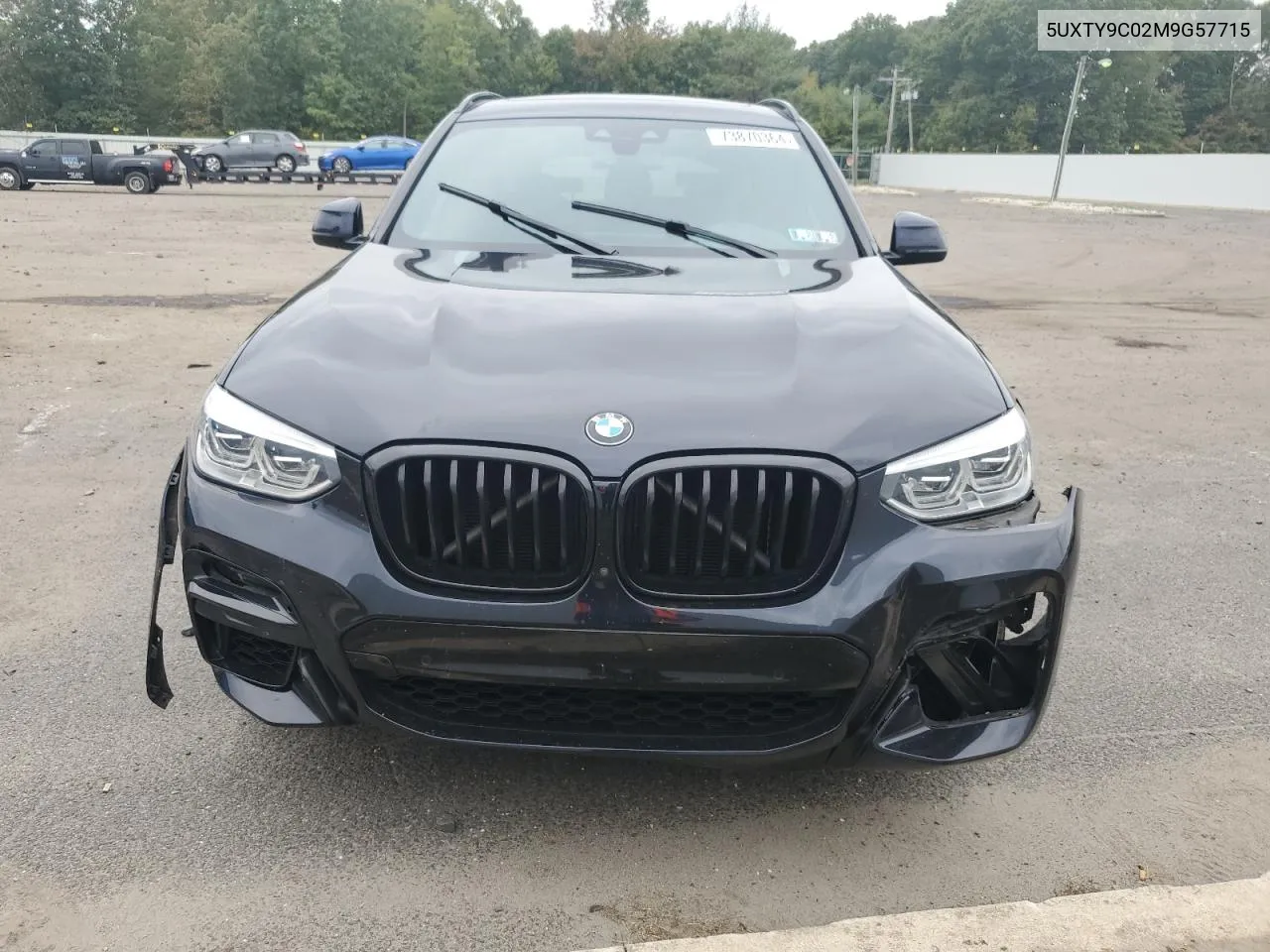 5UXTY9C02M9G57715 2021 BMW X3 xDrivem40I