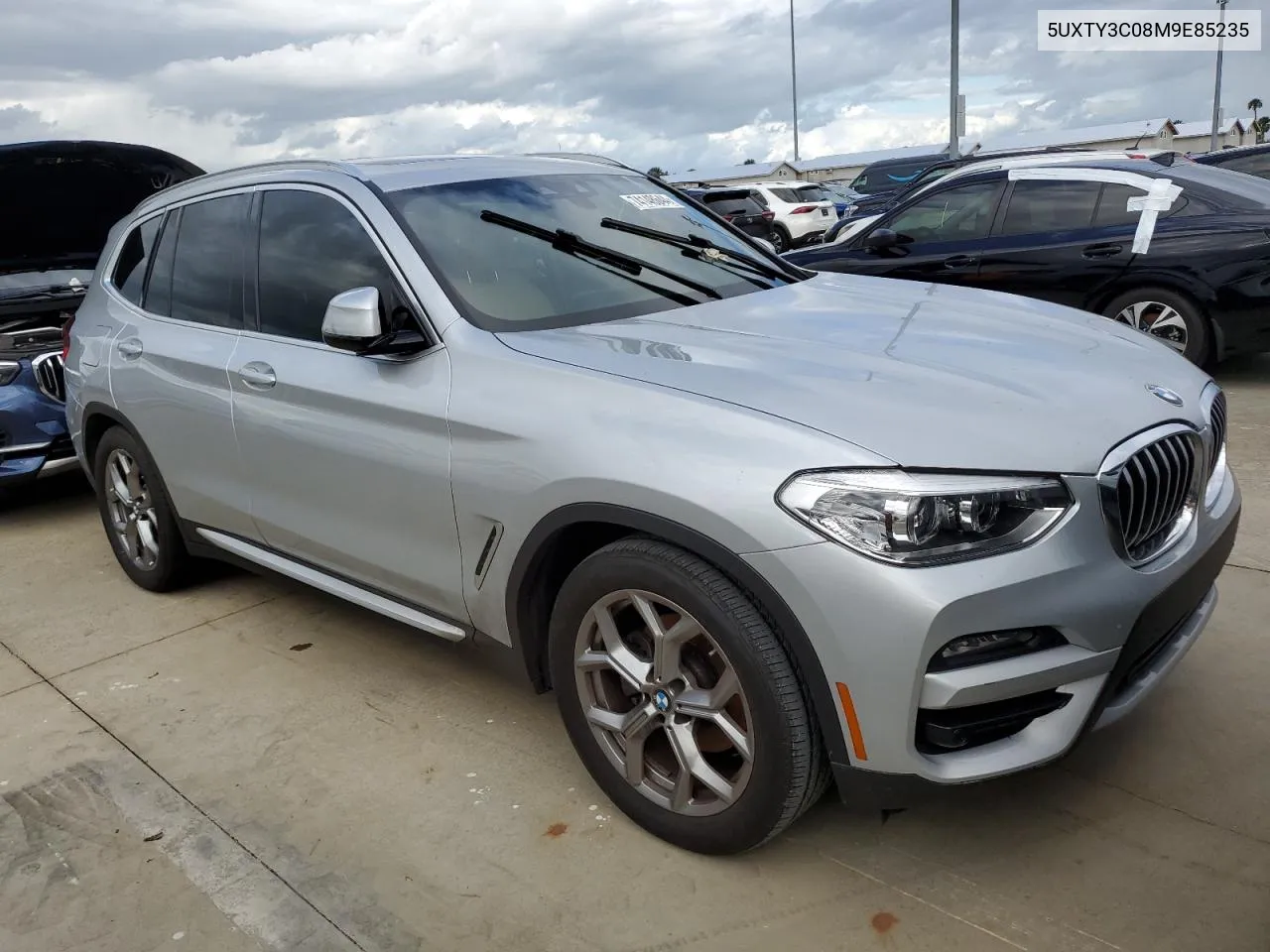 2021 BMW X3 Sdrive30I VIN: 5UXTY3C08M9E85235 Lot: 74148644