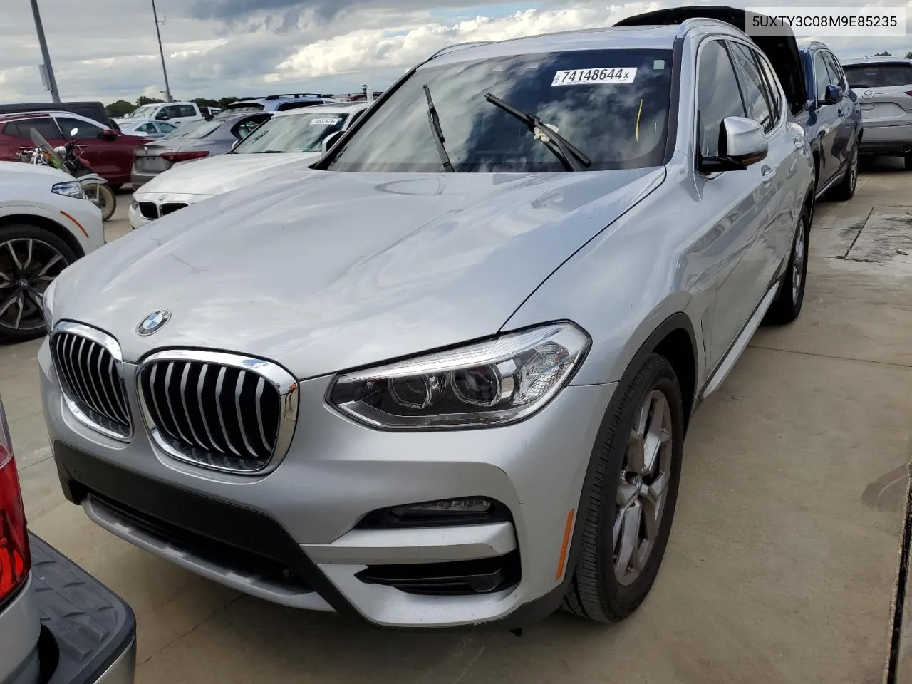 2021 BMW X3 Sdrive30I VIN: 5UXTY3C08M9E85235 Lot: 74148644