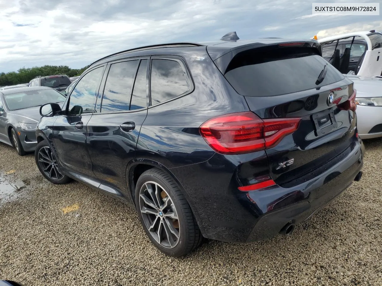 2021 BMW X3 xDrive30E VIN: 5UXTS1C08M9H72824 Lot: 74692314