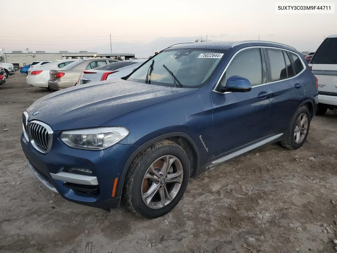 5UXTY3C03M9F44711 2021 BMW X3 Sdrive30I