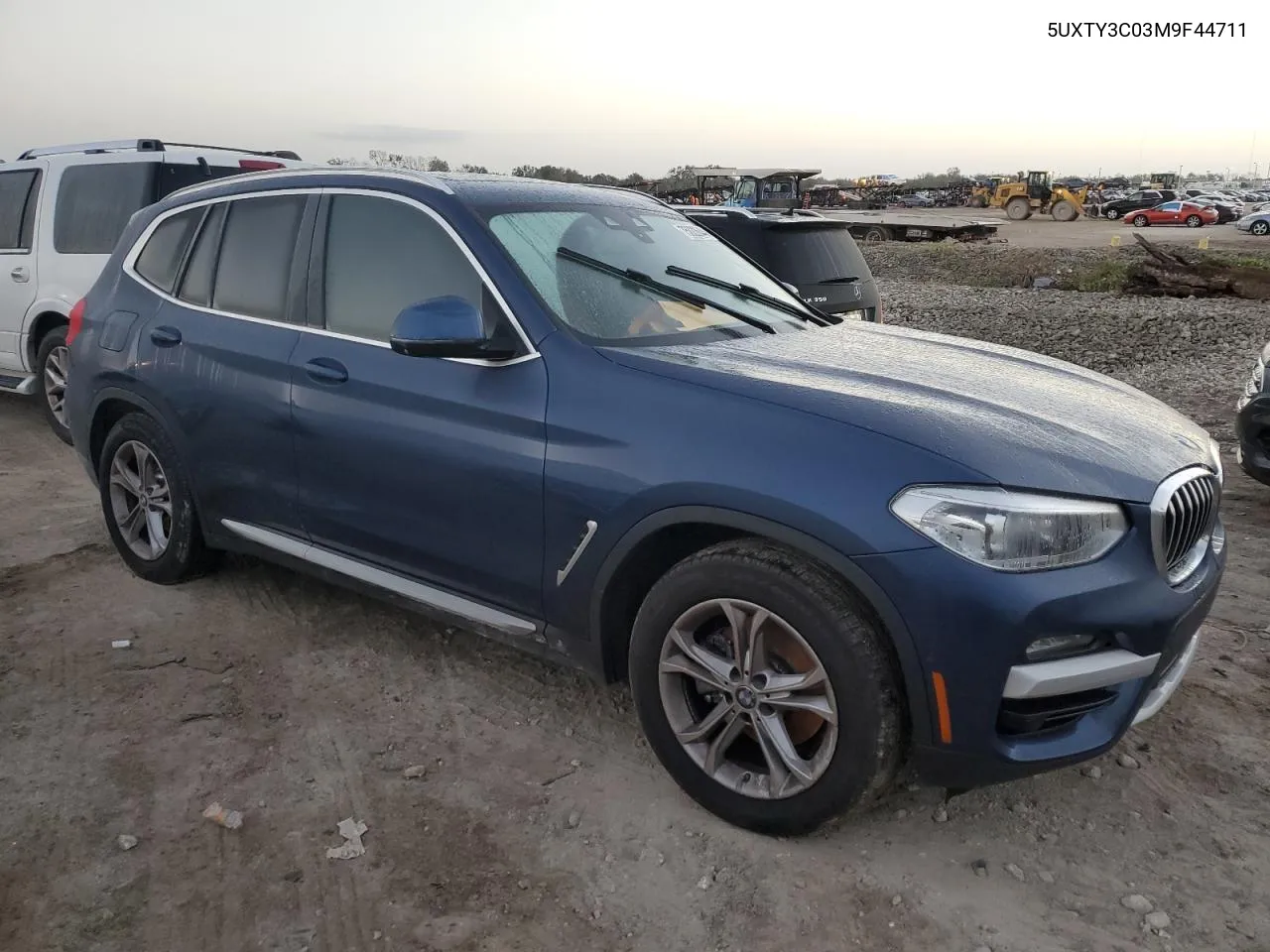 2021 BMW X3 Sdrive30I VIN: 5UXTY3C03M9F44711 Lot: 75022644