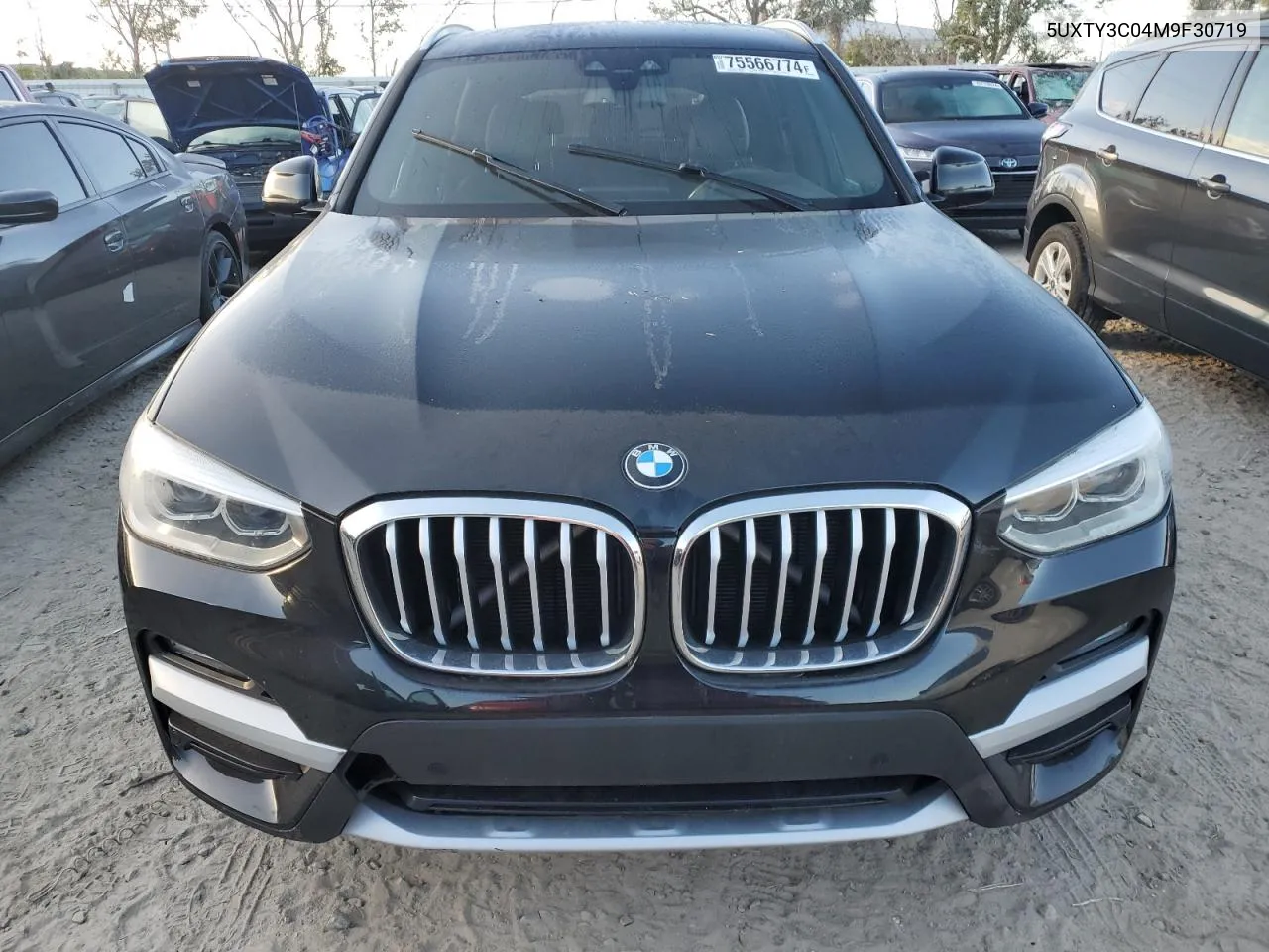 2021 BMW X3 Sdrive30I VIN: 5UXTY3C04M9F30719 Lot: 75566774