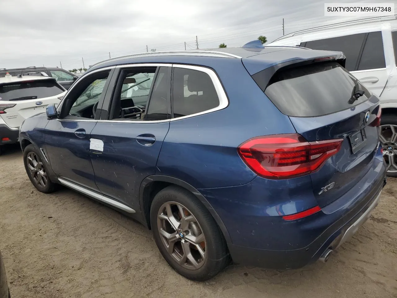 5UXTY3C07M9H67348 2021 BMW X3 Sdrive30I