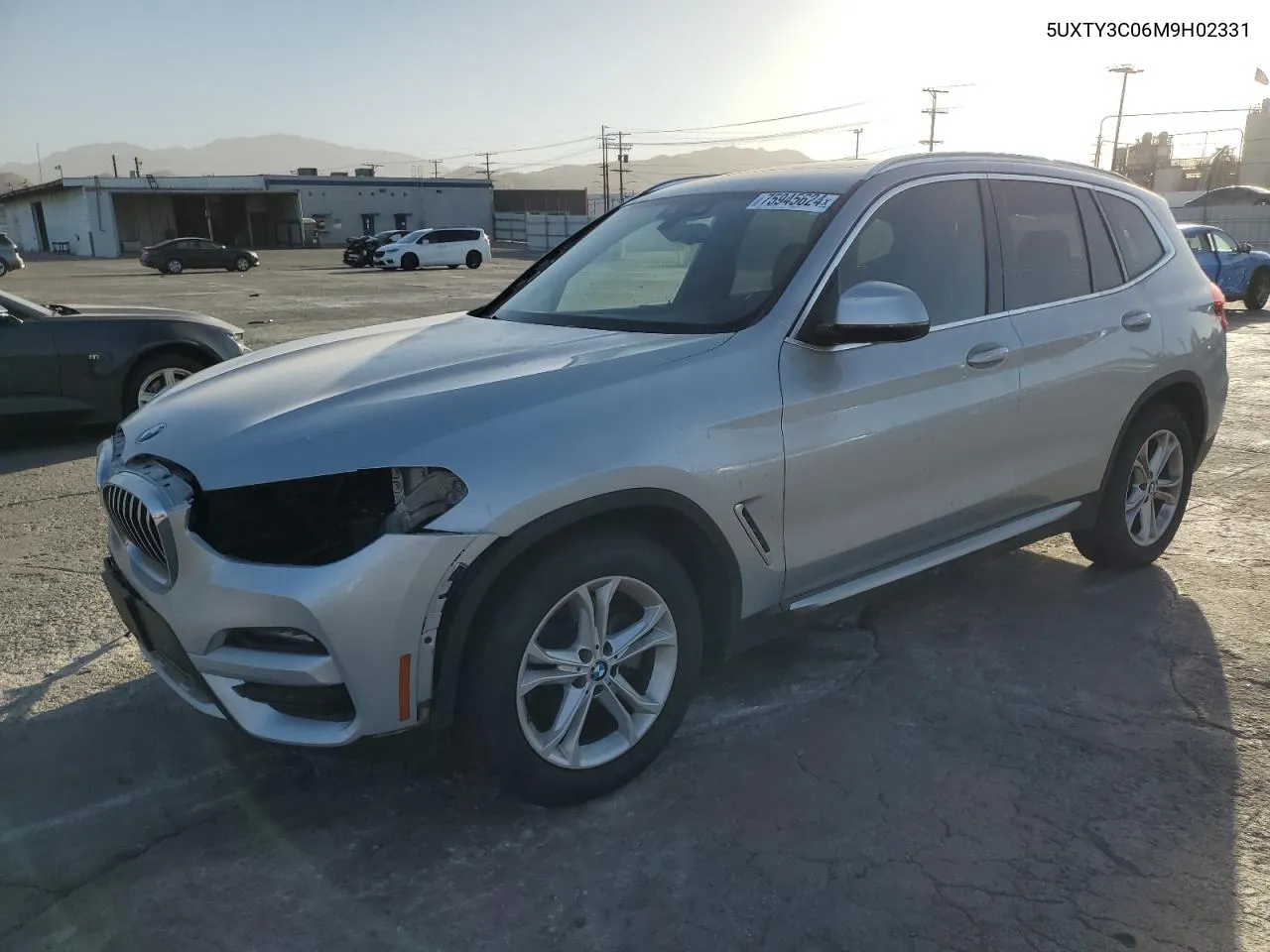 2021 BMW X3 Sdrive30I VIN: 5UXTY3C06M9H02331 Lot: 75945624