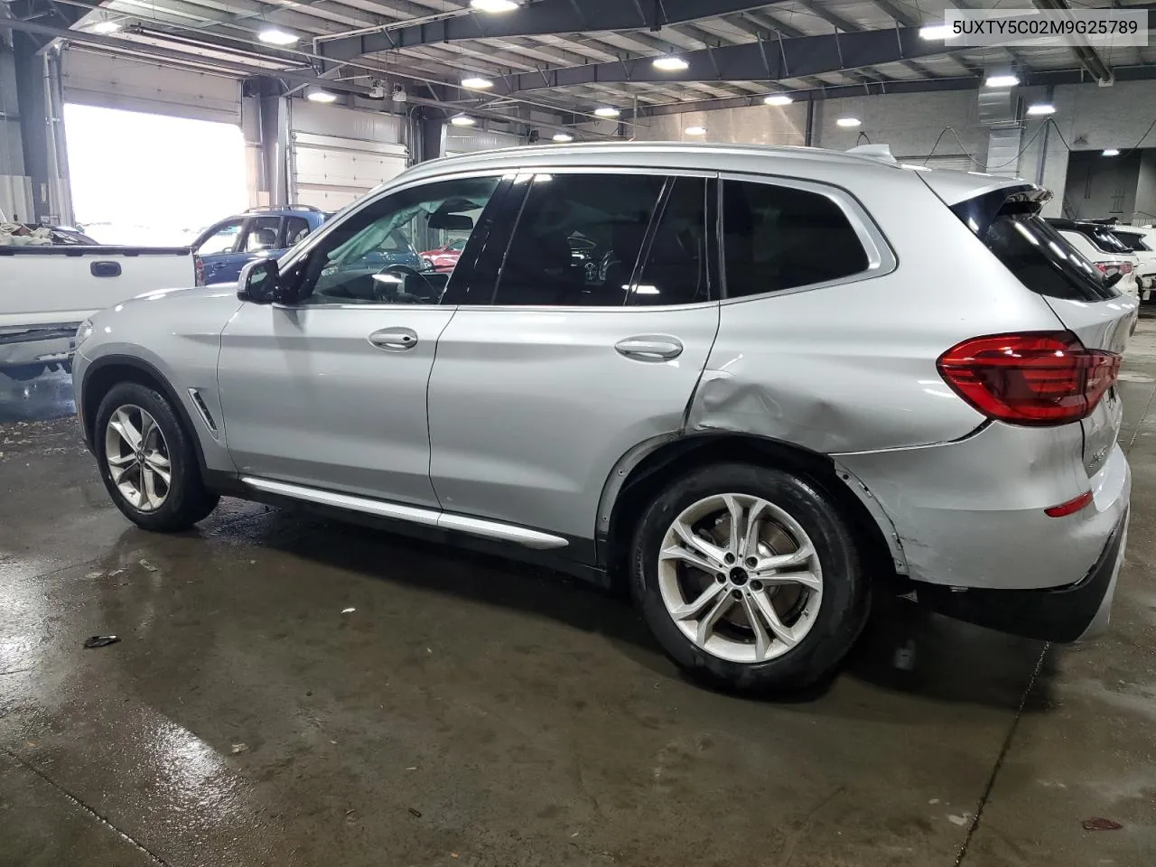 2021 BMW X3 xDrive30I VIN: 5UXTY5C02M9G25789 Lot: 76109704