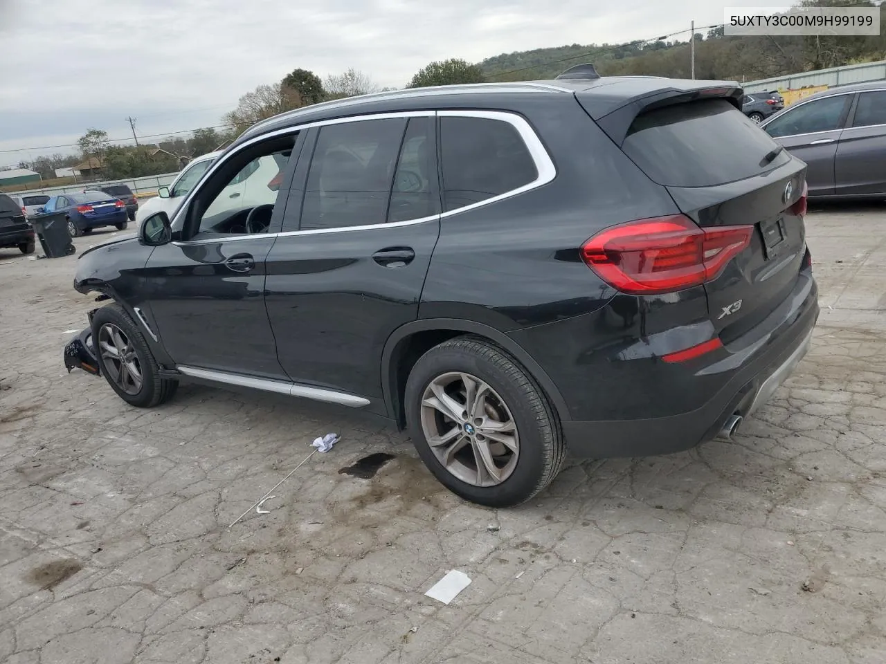 2021 BMW X3 Sdrive30I VIN: 5UXTY3C00M9H99199 Lot: 76229934