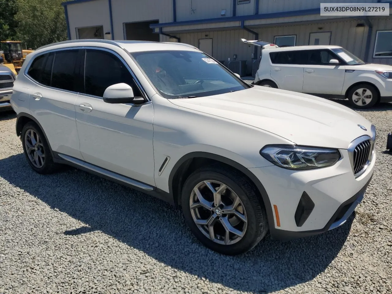 2022 BMW X3 Sdrive30I VIN: 5UX43DP08N9L27219 Lot: 57471324