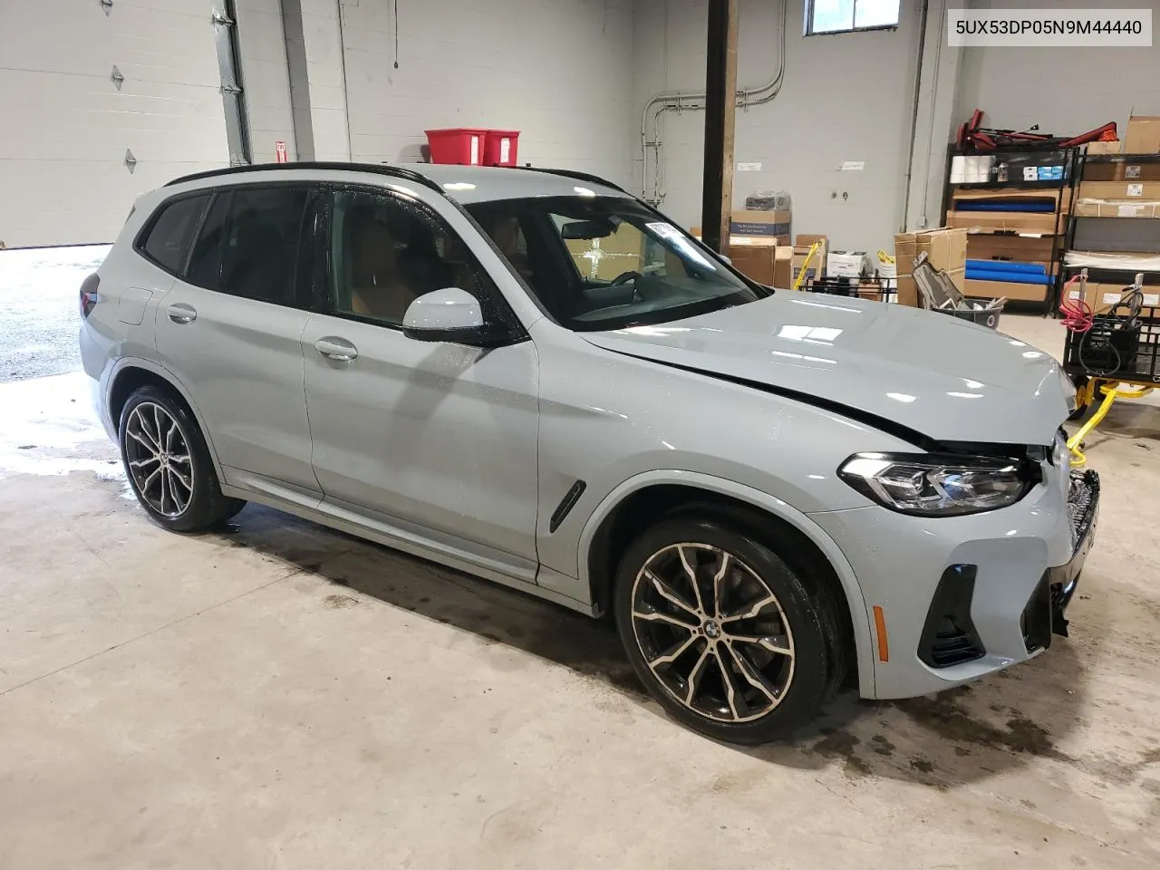 2022 BMW X3 xDrive30I VIN: 5UX53DP05N9M44440 Lot: 62395244