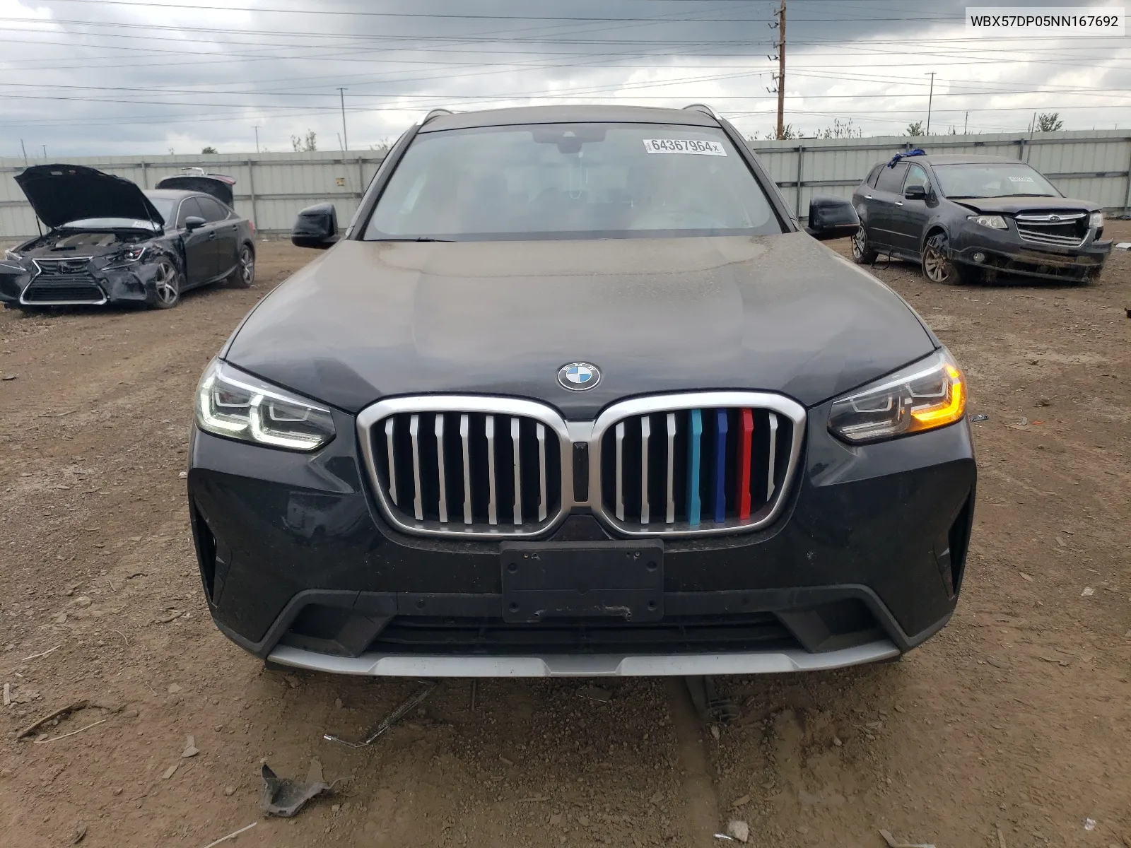 WBX57DP05NN167692 2022 BMW X3 xDrive30I