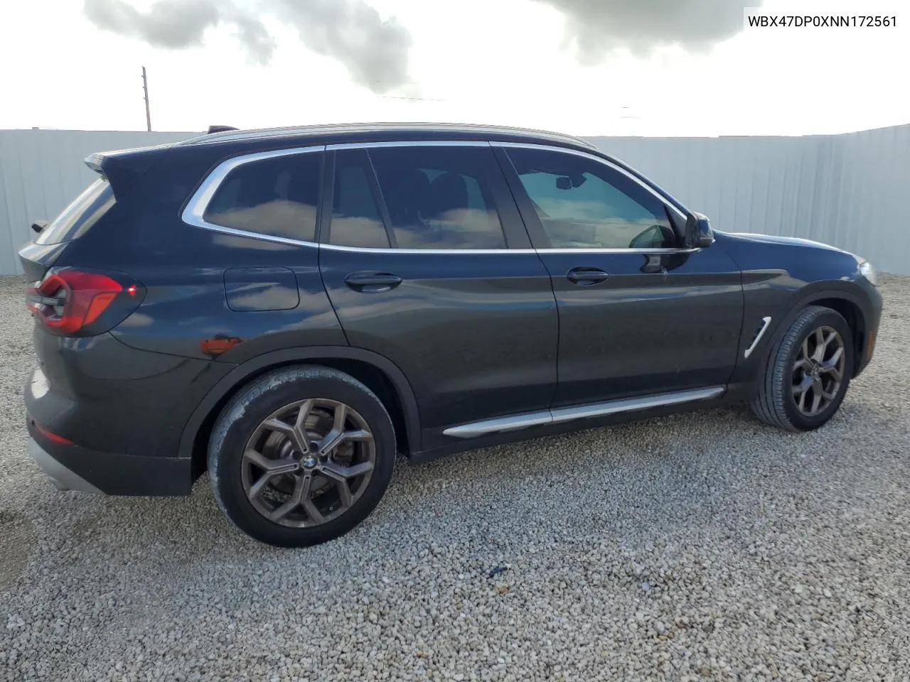 2022 BMW X3 Sdrive30I VIN: WBX47DP0XNN172561 Lot: 67594624