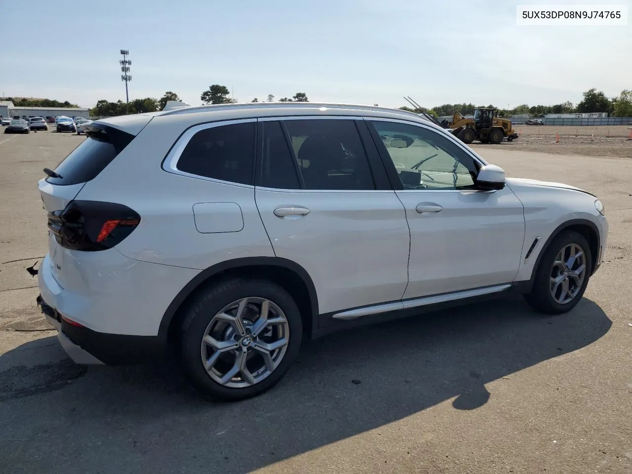 2022 BMW X3 xDrive30I VIN: 5UX53DP08N9J74765 Lot: 69075984