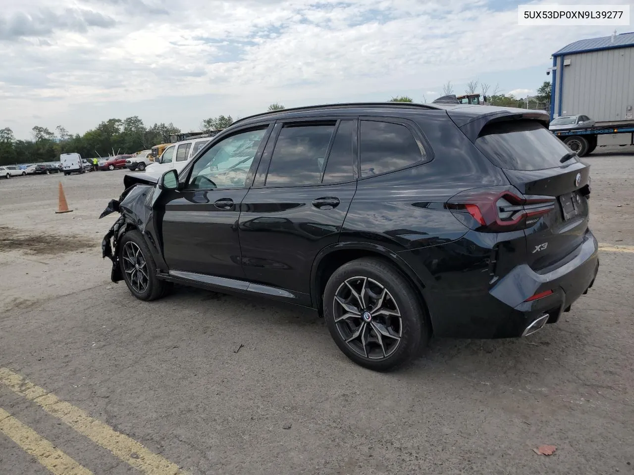 2022 BMW X3 xDrive30I VIN: 5UX53DP0XN9L39277 Lot: 69491124