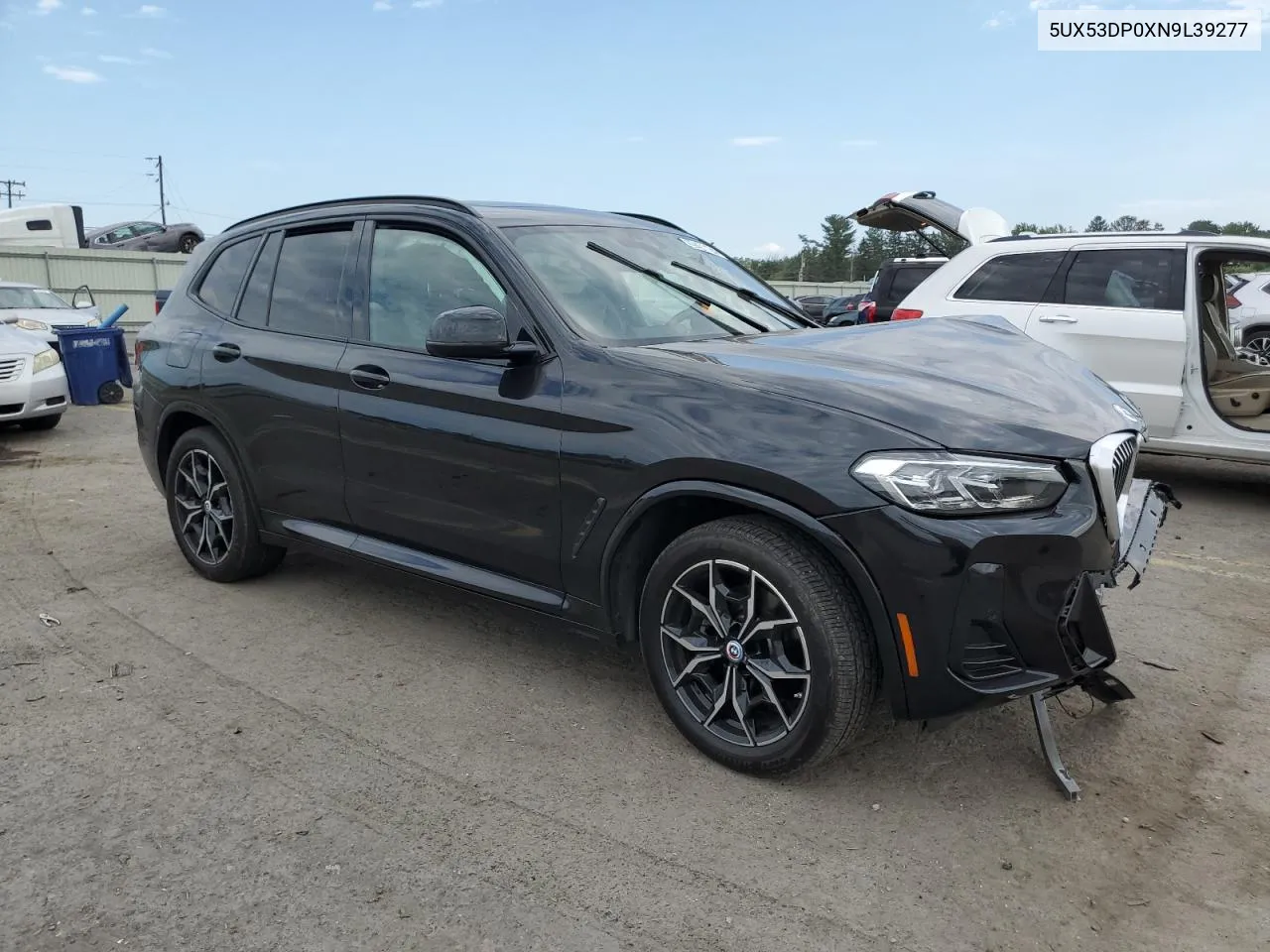 2022 BMW X3 xDrive30I VIN: 5UX53DP0XN9L39277 Lot: 69491124