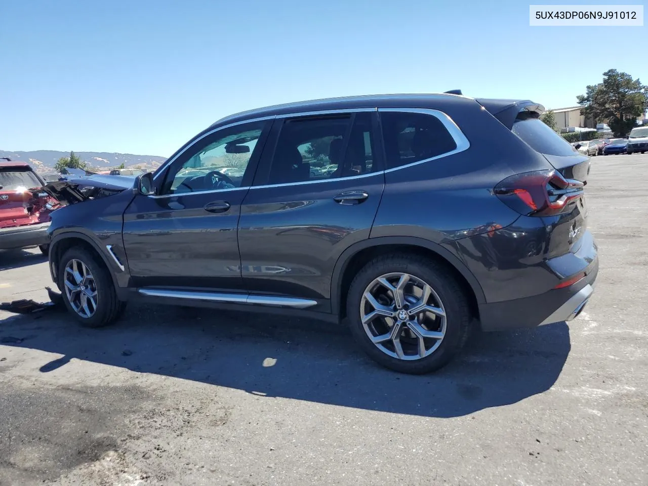 2022 BMW X3 Sdrive30I VIN: 5UX43DP06N9J91012 Lot: 70799674