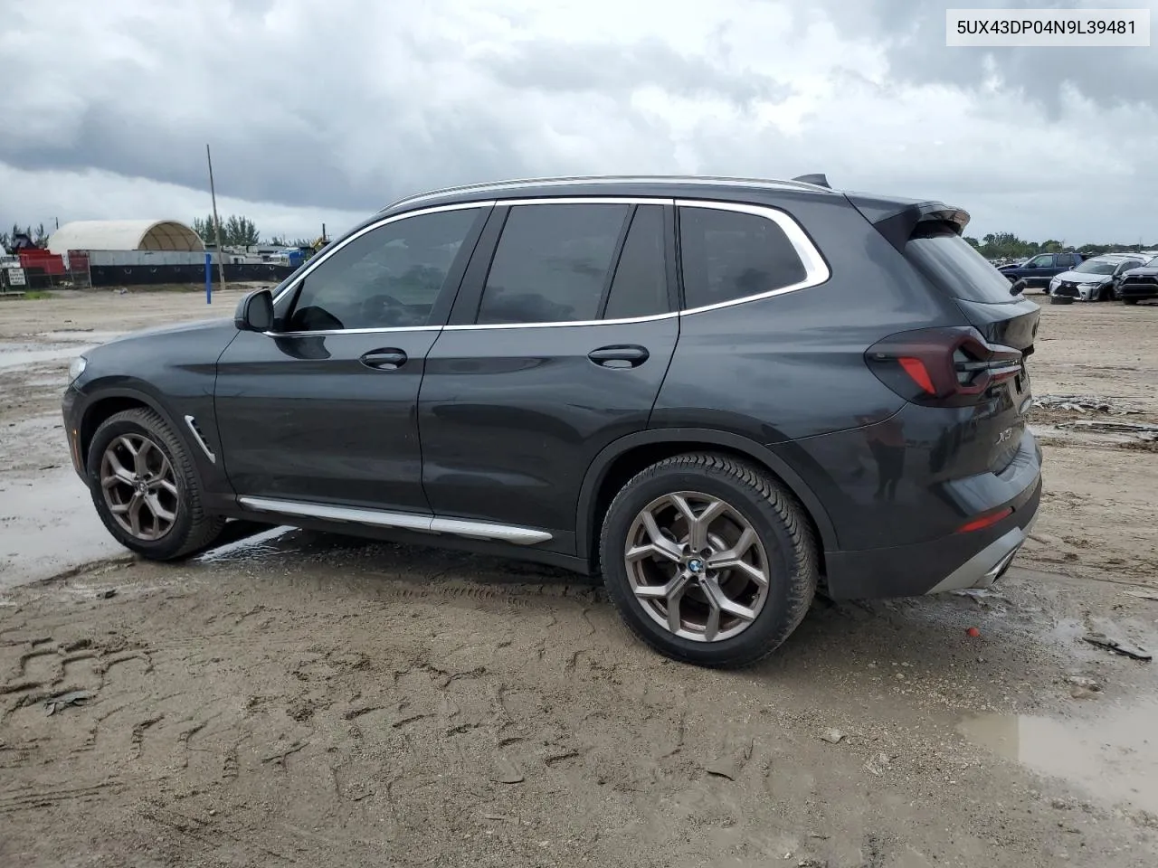 2022 BMW X3 Sdrive30I VIN: 5UX43DP04N9L39481 Lot: 73376154