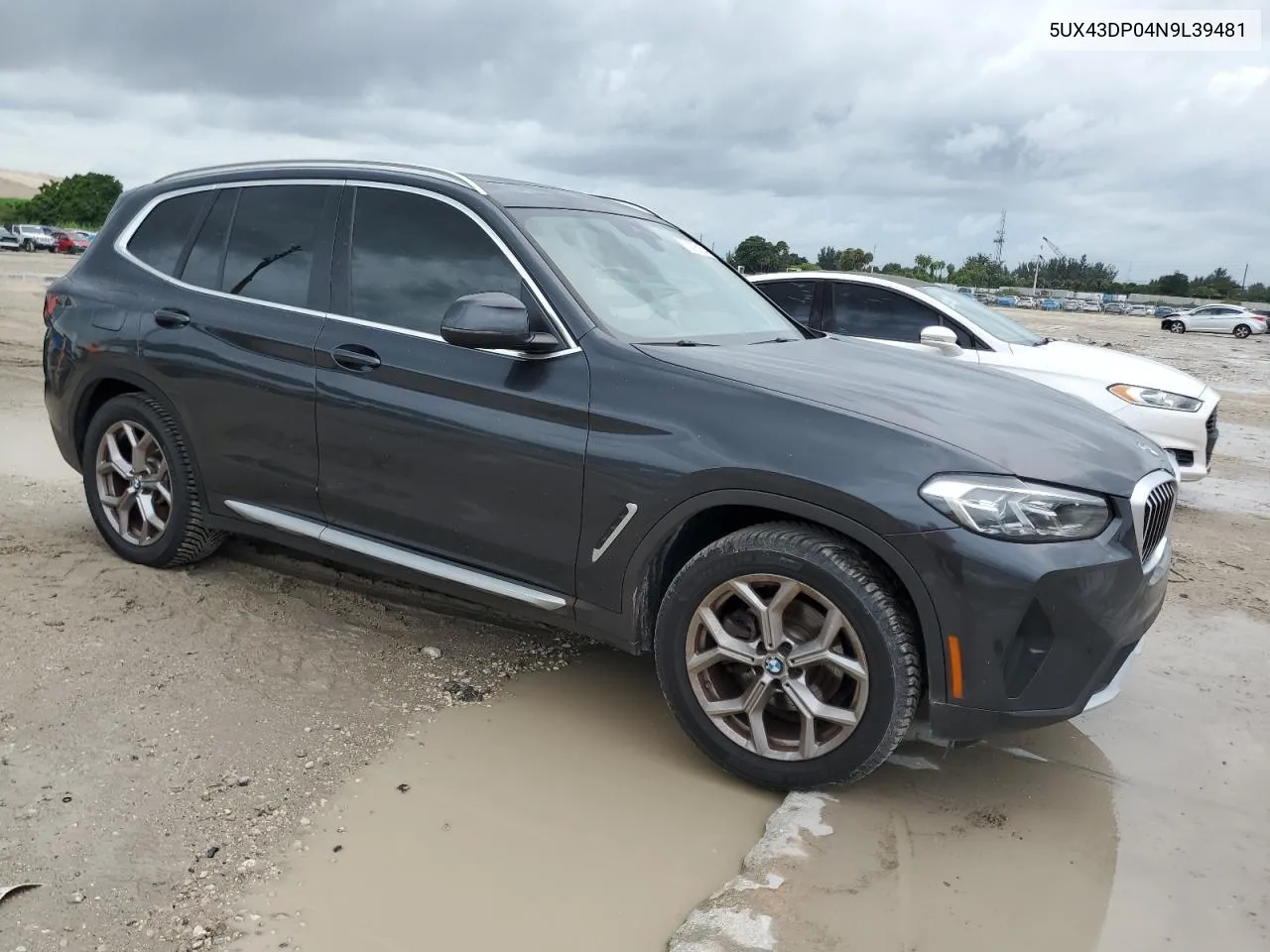 2022 BMW X3 Sdrive30I VIN: 5UX43DP04N9L39481 Lot: 73376154