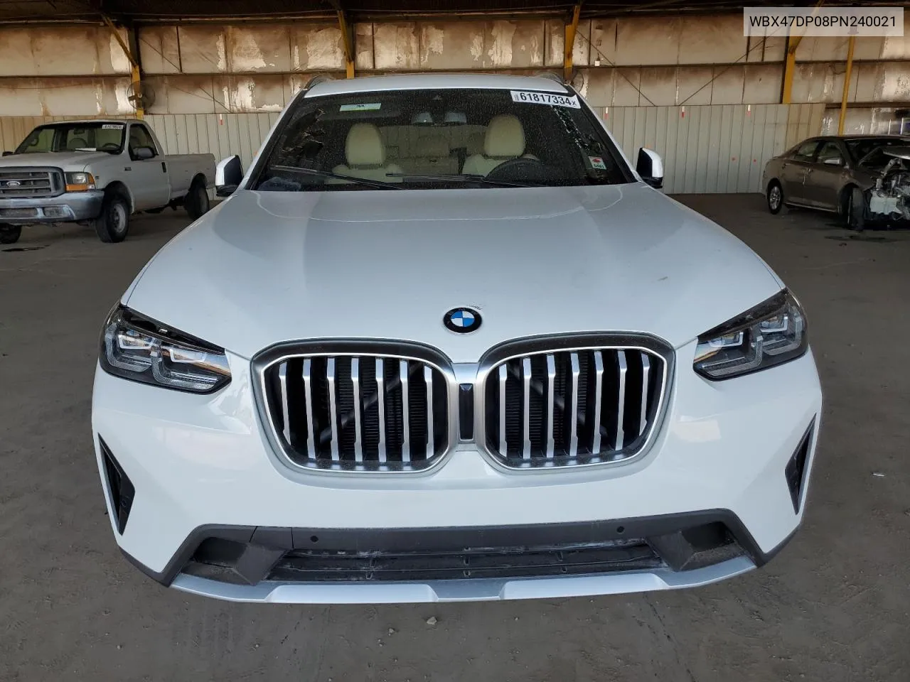 2023 BMW X3 Sdrive30I VIN: WBX47DP08PN240021 Lot: 61817334