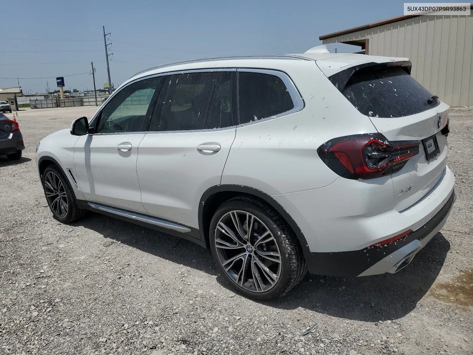 2023 BMW X3 Sdrive30I VIN: 5UX43DP07P9R93863 Lot: 62278944