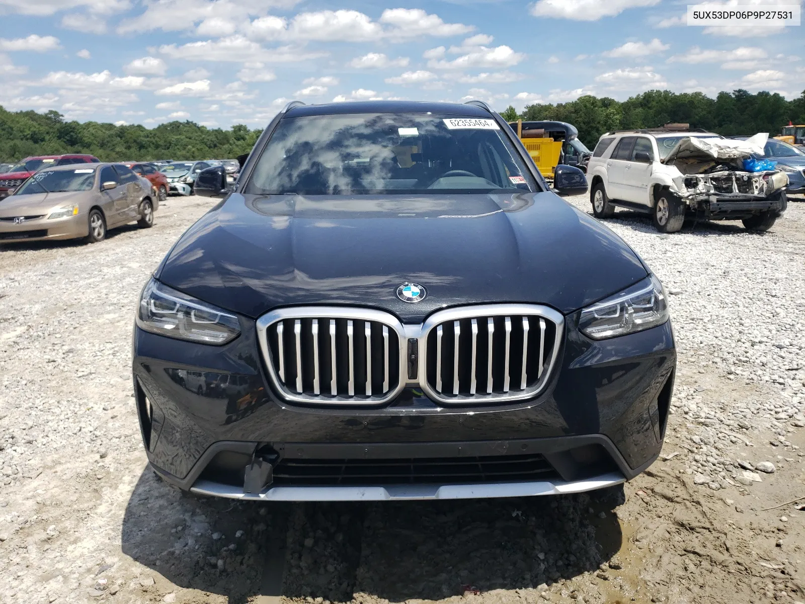 2023 BMW X3 xDrive30I VIN: 5UX53DP06P9P27531 Lot: 62355464