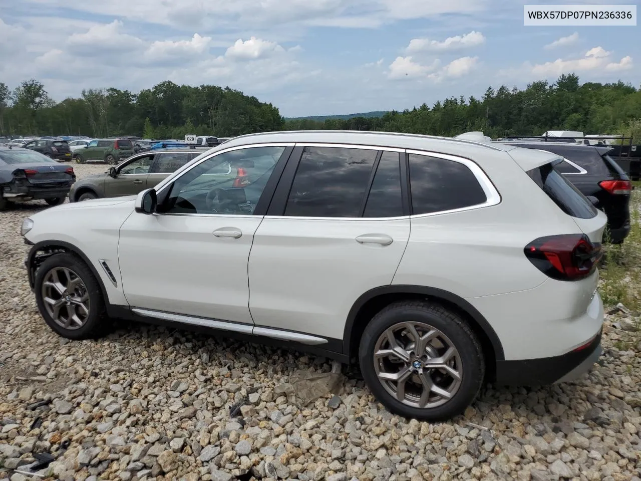 2023 BMW X3 xDrive30I VIN: WBX57DP07PN236336 Lot: 63006524