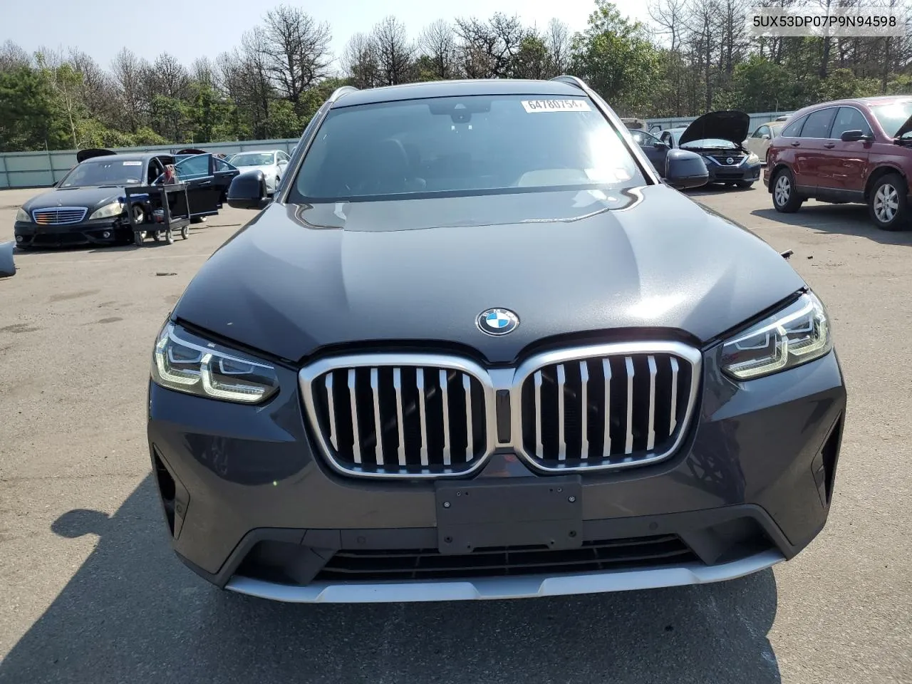 2023 BMW X3 xDrive30I VIN: 5UX53DP07P9N94598 Lot: 64780754