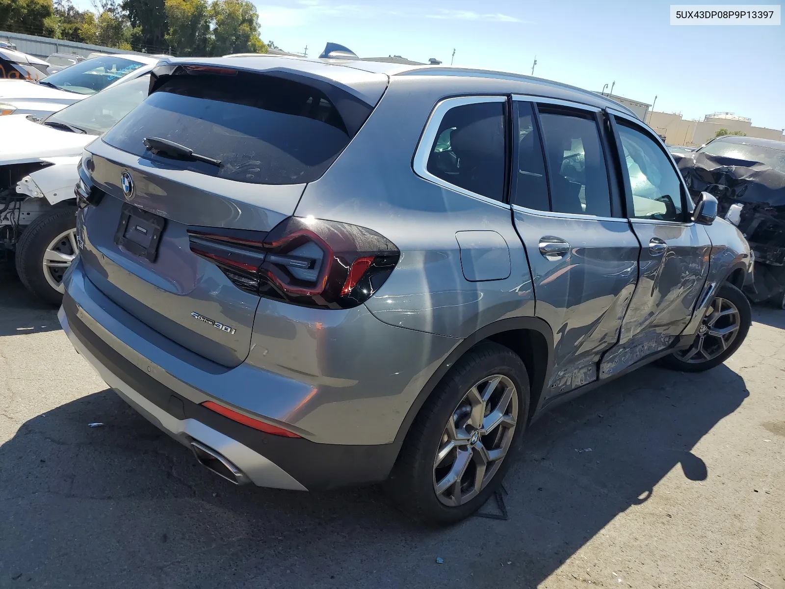 2023 BMW X3 Sdrive30I VIN: 5UX43DP08P9P13397 Lot: 65679004