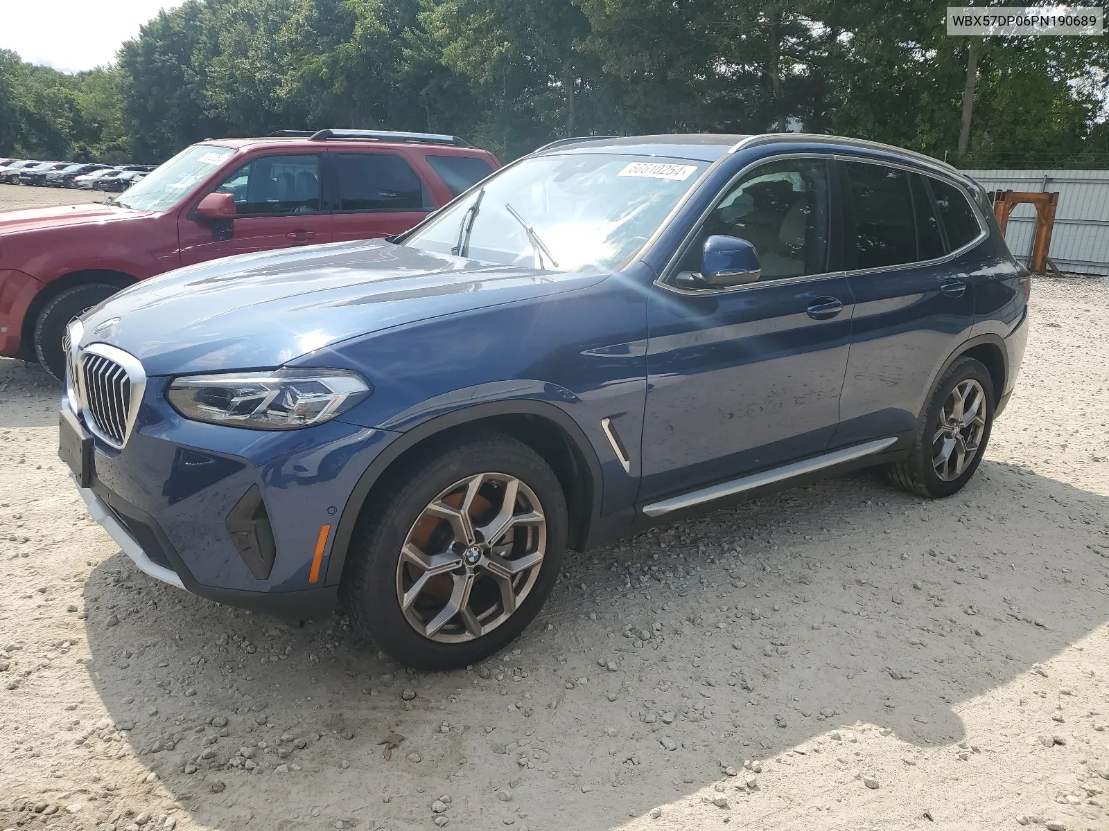 2023 BMW X3 xDrive30I VIN: WBX57DP06PN190689 Lot: 66610254