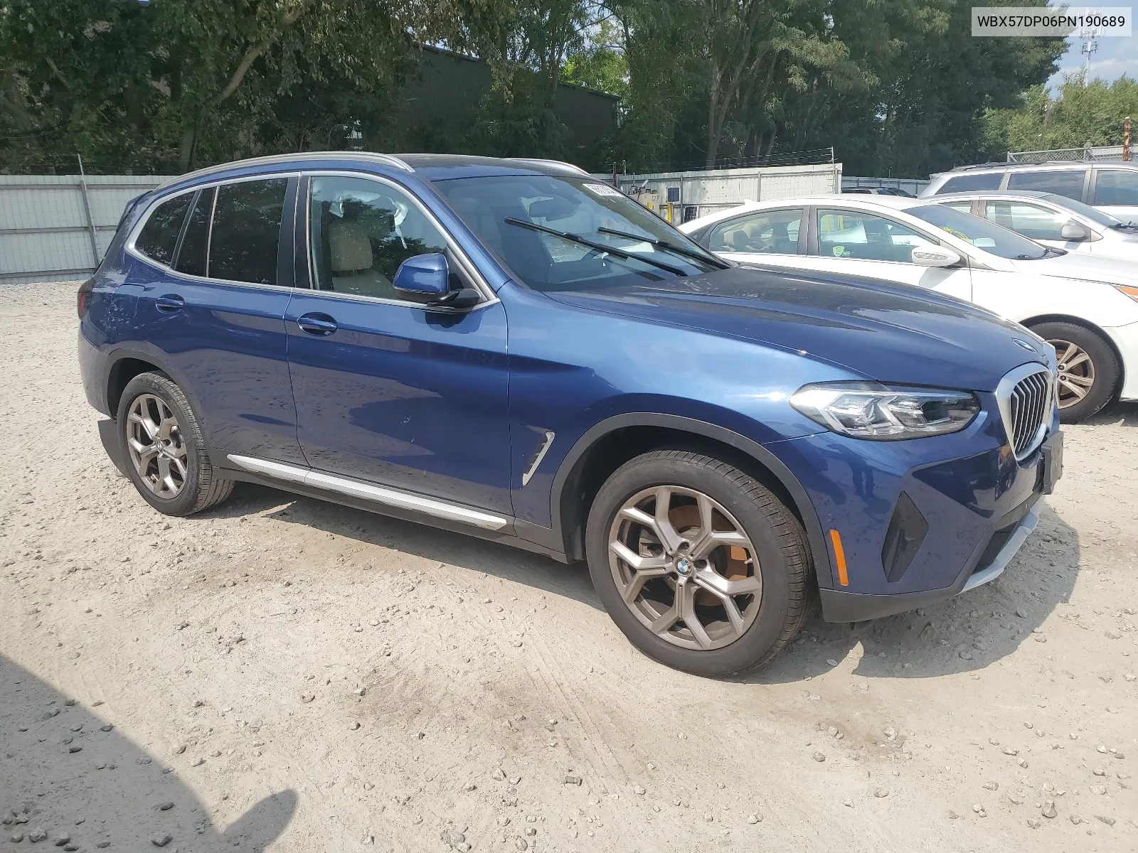 2023 BMW X3 xDrive30I VIN: WBX57DP06PN190689 Lot: 66610254