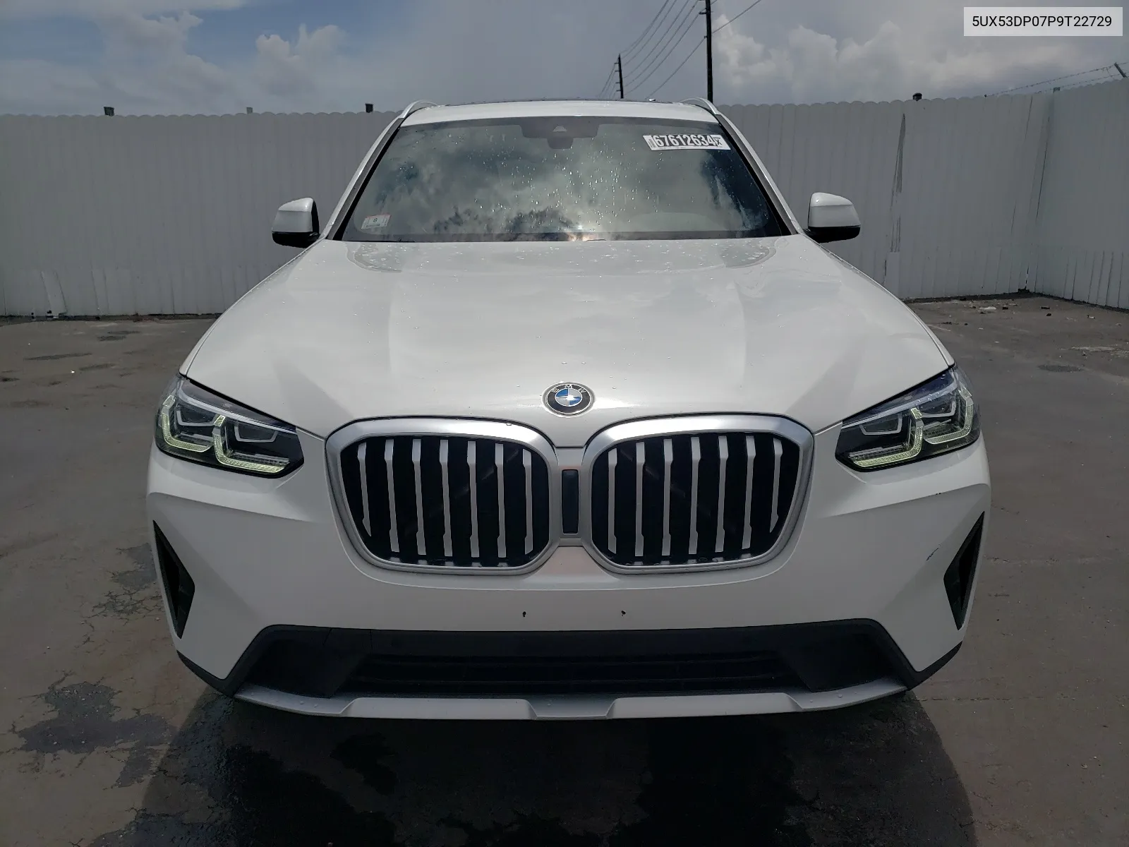 2023 BMW X3 xDrive30I VIN: 5UX53DP07P9T22729 Lot: 67612634