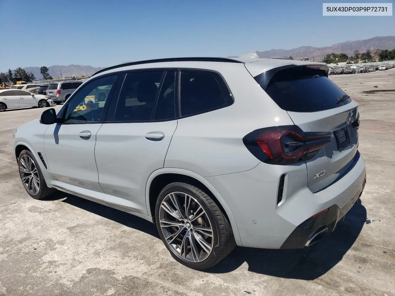 2023 BMW X3 Sdrive30I VIN: 5UX43DP03P9P72731 Lot: 68360034