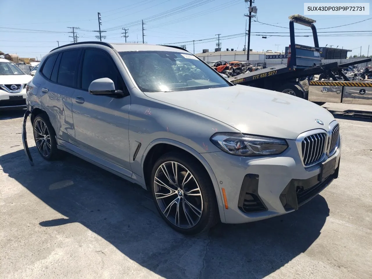 2023 BMW X3 Sdrive30I VIN: 5UX43DP03P9P72731 Lot: 68360034