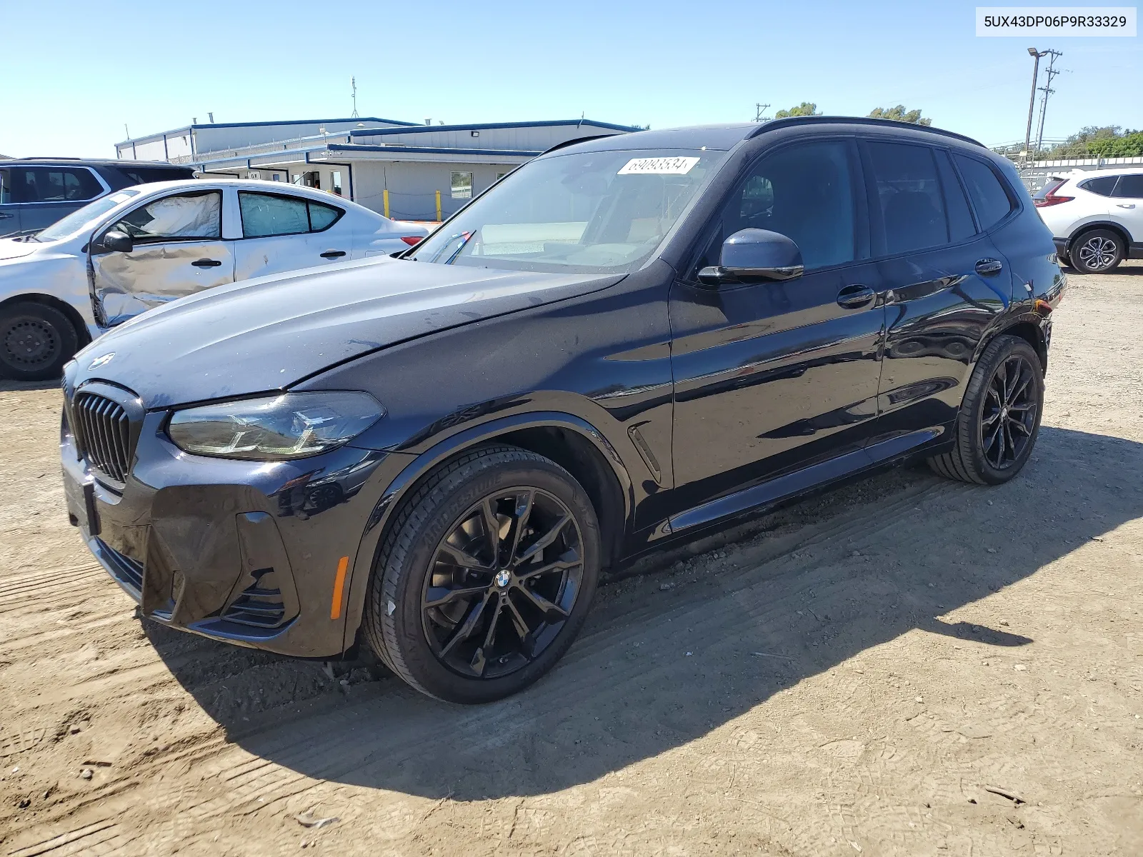 2023 BMW X3 Sdrive30I VIN: 5UX43DP06P9R33329 Lot: 69093534