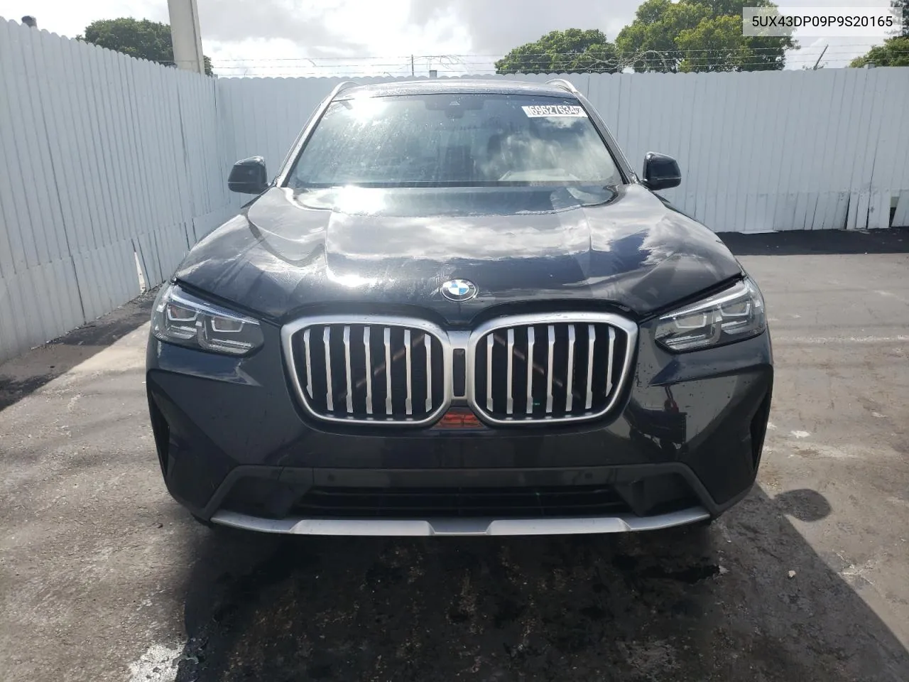 2023 BMW X3 Sdrive30I VIN: 5UX43DP09P9S20165 Lot: 69627634