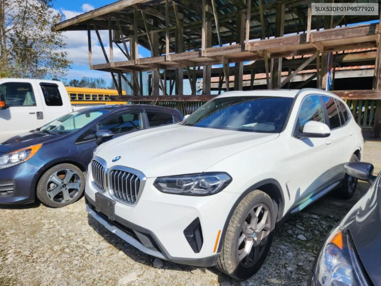 2023 BMW X3 xDrive30I VIN: 5UX53DP01P9S77920 Lot: 69978004